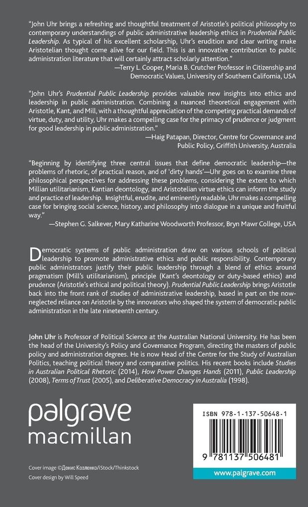 Weitere Ansicht: Prudential Public Leadership | J. Uhr