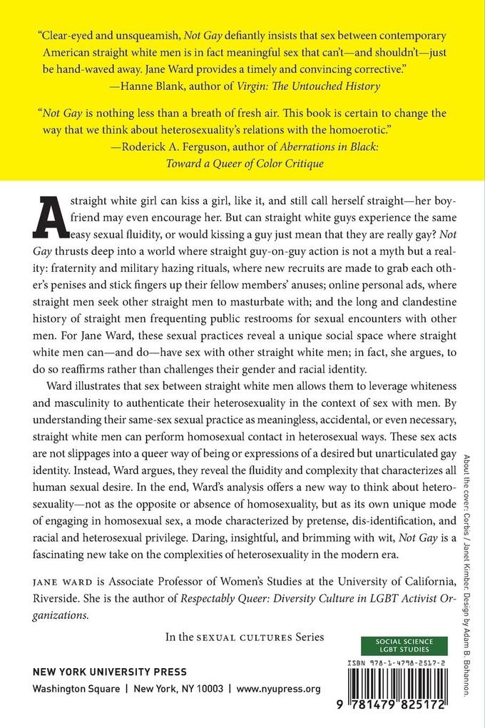 Weitere Ansicht: Not Gay | Jane Ward