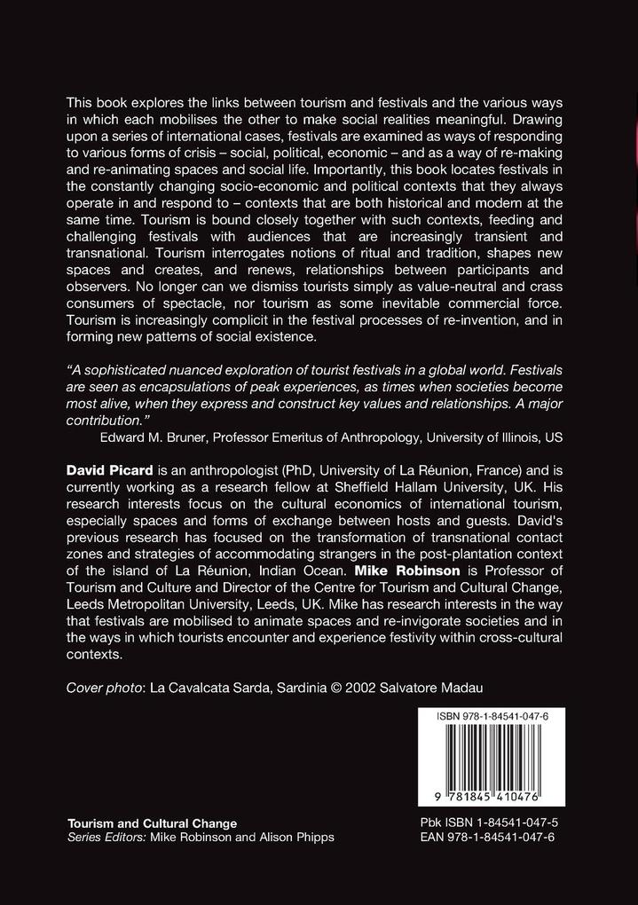 Weitere Ansicht: Festivals, Tourism and Social Change