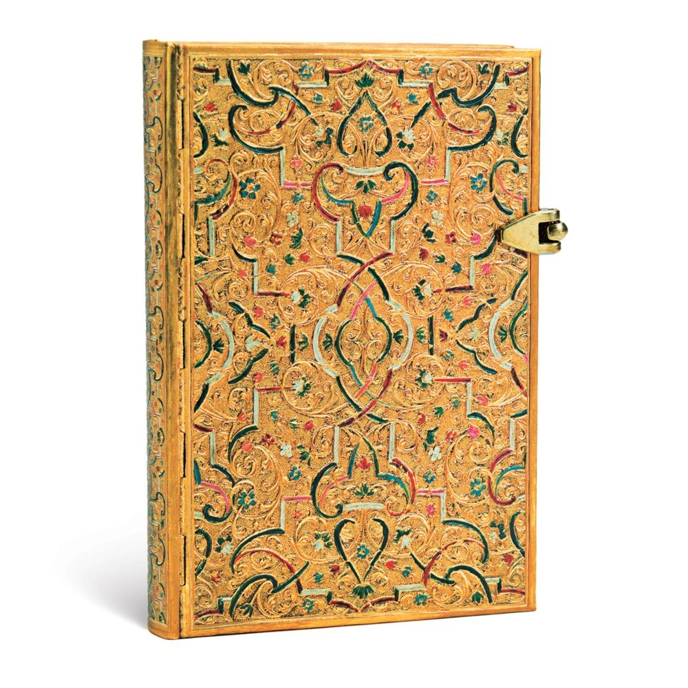 Weitere Ansicht: Gold Inlay Mini Lined Hardcover Journal | Paperblanks