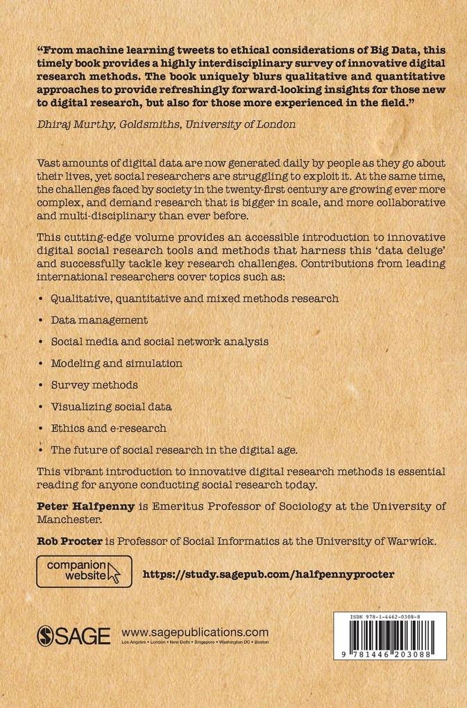 Weitere Ansicht: Innovations in Digital Research Methods