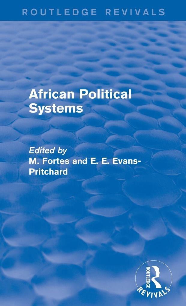 Produktbild: African Political Systems