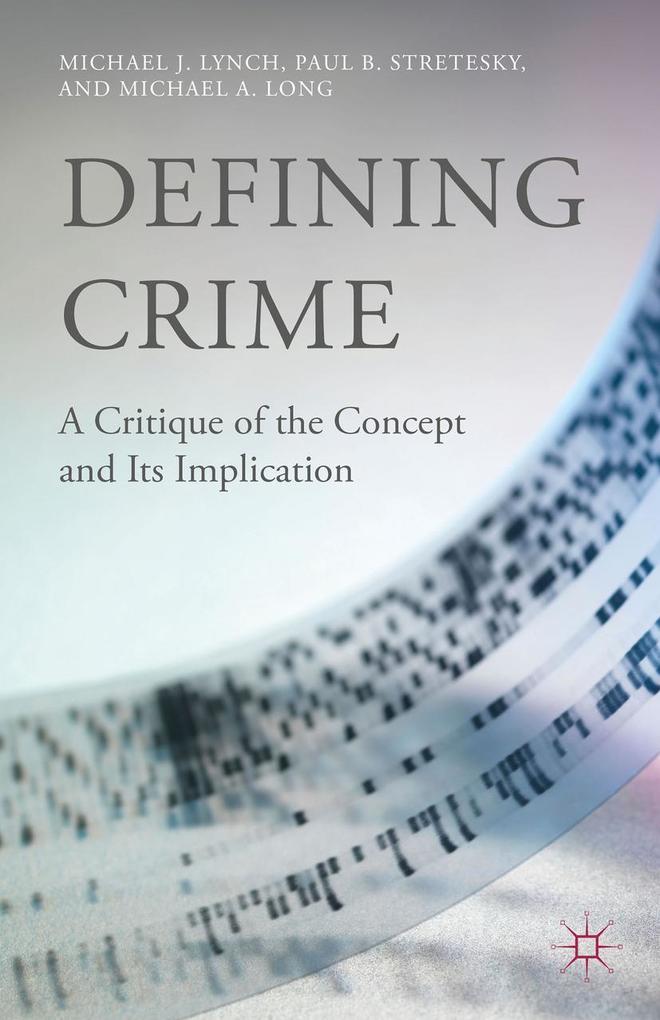 Defining Crime: A Critique of the Concept and Its Implication als Buch (gebunden)