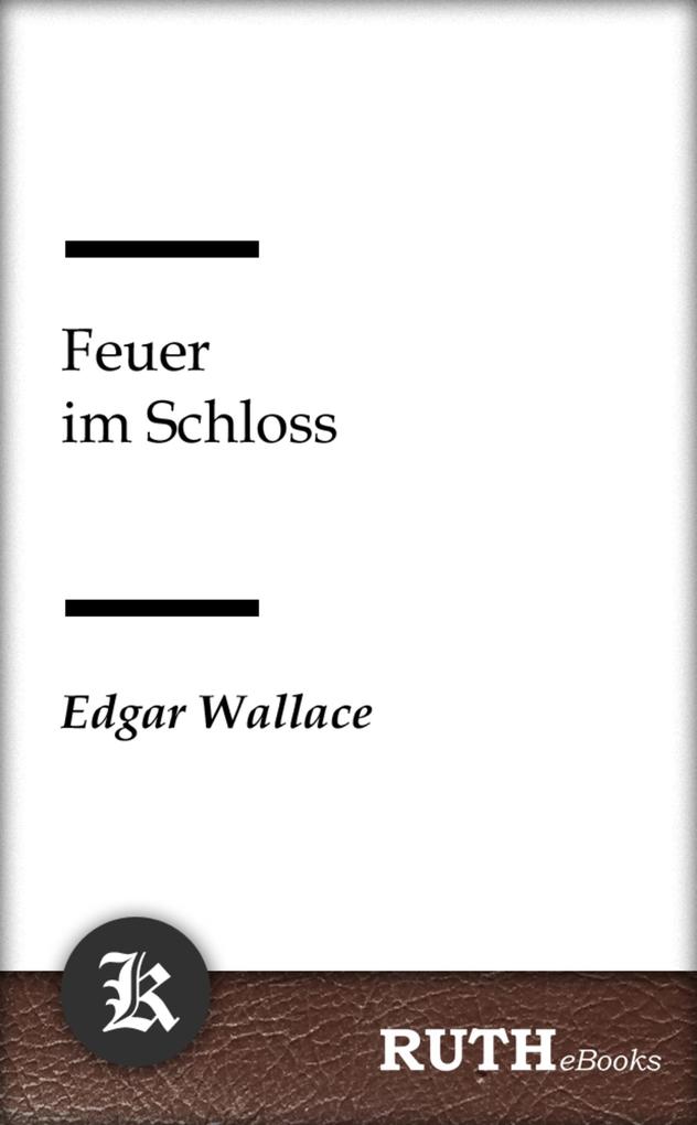 Produktbild: Feuer im Schloss | Edgar Wallace