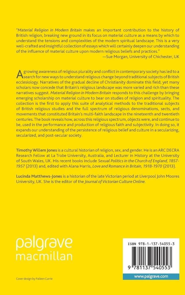 Weitere Ansicht: Material Religion in Modern Britain