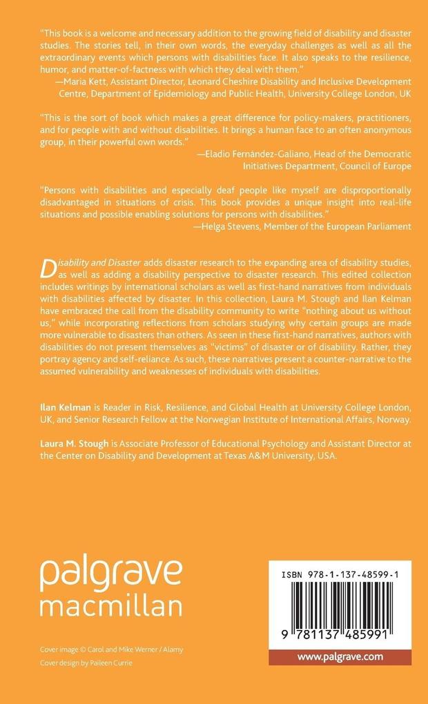 Weitere Ansicht: Disability and Disaster