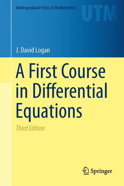Weitere Ansicht: A First Course in Differential Equations | J. David Logan