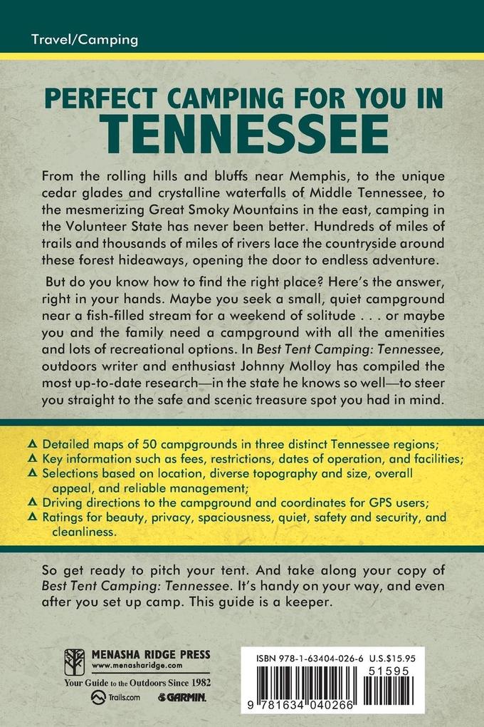 Weitere Ansicht: Best Tent Camping: Tennessee | Johnny Molloy