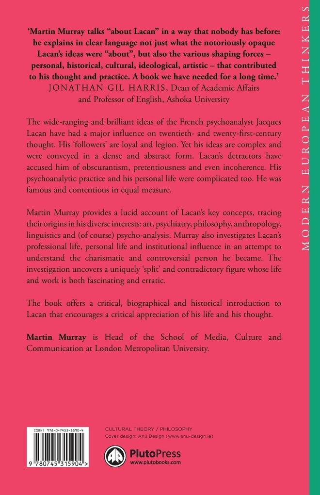 Weitere Ansicht: Jacques Lacan | Martin Murray