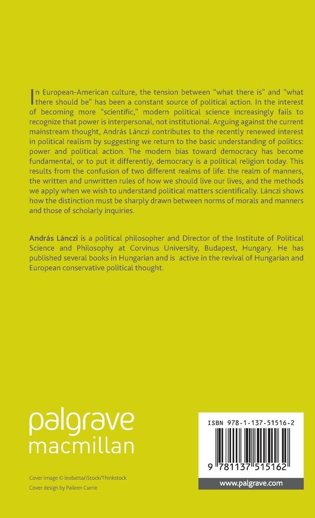 Weitere Ansicht: Political Realism and Wisdom | András Lánczi
