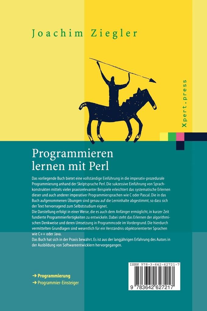 Weitere Ansicht: Programmieren lernen mit Perl | Joachim Ziegler