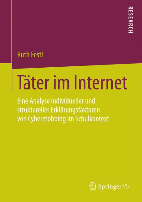Weitere Ansicht: Täter im Internet | Ruth Festl