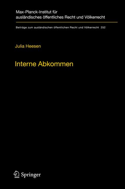Weitere Ansicht: Interne Abkommen | Julia Heesen