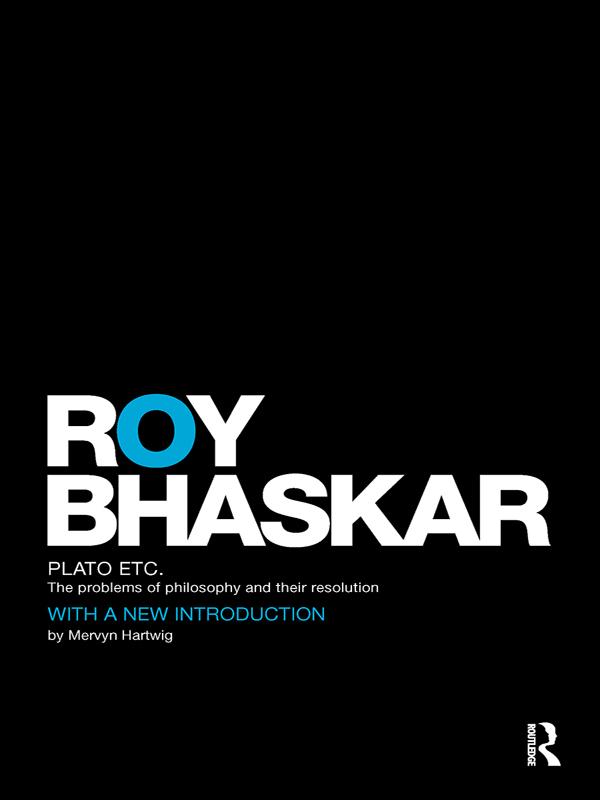Produktbild: Plato Etc | Roy Bhaskar