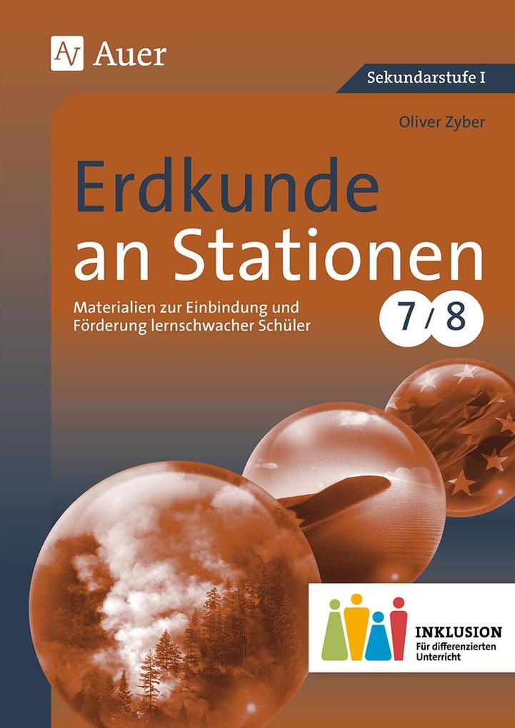 Produktbild: Erdkunde an Stationen 7-8 Inklusion | Oliver Zyber