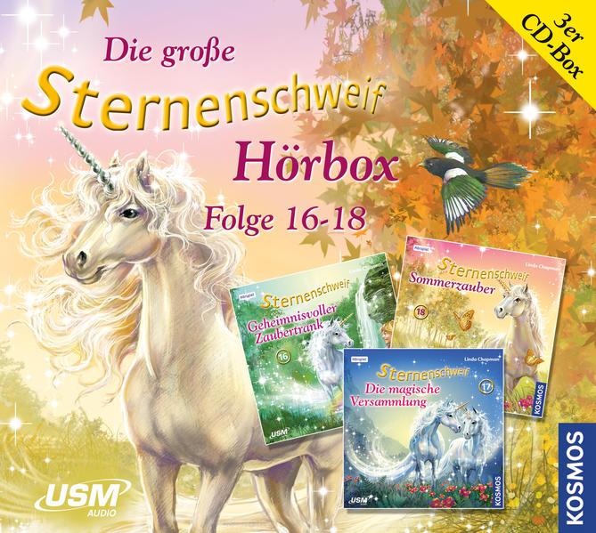 Produktbild: Die große Sternenschweif Hörbox Folge 16-18 | Linda Chapman