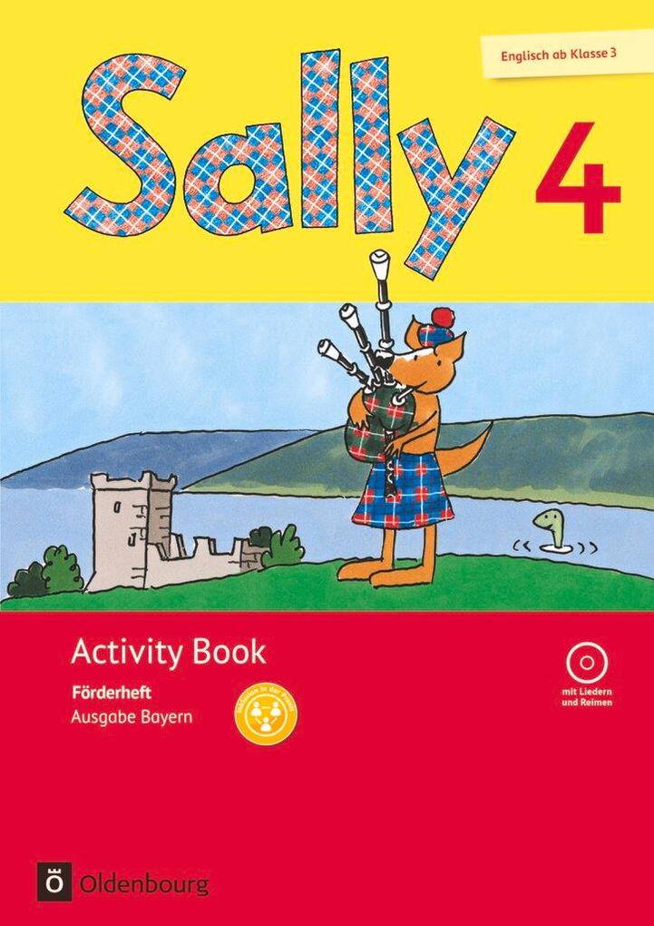 Produktbild: Sally 4. Schuljahr. Activity-Book: Förderheft mit Audio-CD. Ausgabe Bayern (Neubearbeitung) - Englisch ab Klasse 3 | Martina Bredenbröcker, Jasmin Brune, Daniela Elsner, Barbara Gleich, Stefanie Gleixner-Weyrauch