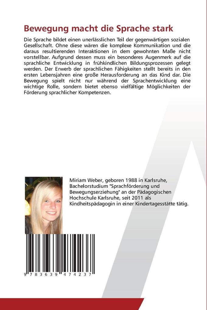 Weitere Ansicht: Bewegung macht die Sprache stark | Miriam Weber