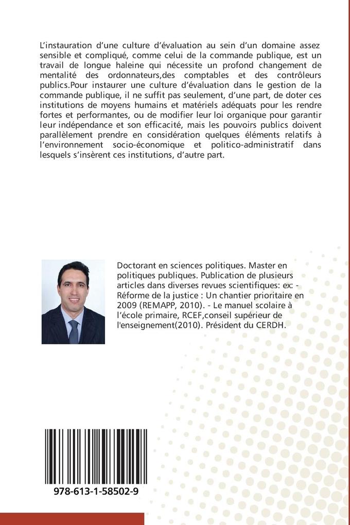 Weitere Ansicht: L'évaluation de la commande publique par les juridictions financières | Elhabib Stati