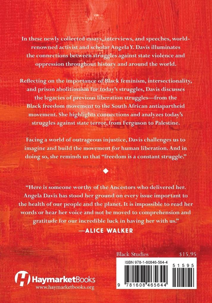 Weitere Ansicht: Freedom Is a Constant Struggle | Angela Y Davis