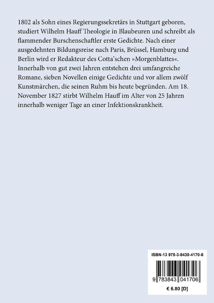 Weitere Ansicht: Der kleine Muck, Kalif Storch und andere Märchen | Wilhelm Hauff