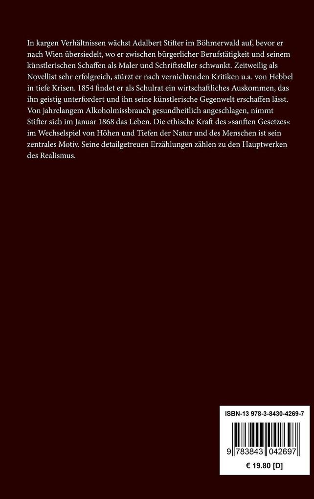 Weitere Ansicht: Der fromme Spruch | Adalbert Stifter