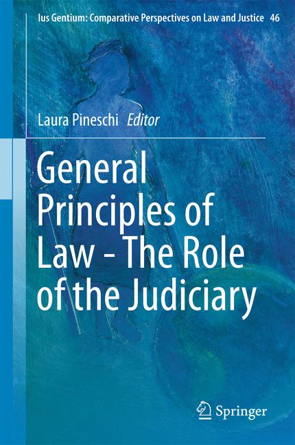 Weitere Ansicht: General Principles of Law - The Role of the Judiciary
