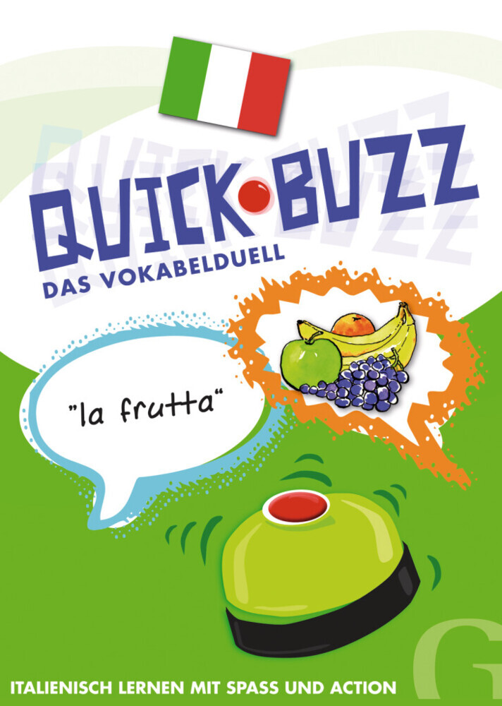 Produktbild: QUICK BUZZ - Das Vokabelduell - Italienisch | Gerhard Grubbe