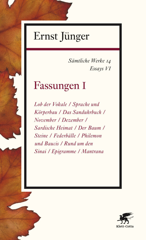 Produktbild: Fassungen.Tl.1 | Ernst Jünger