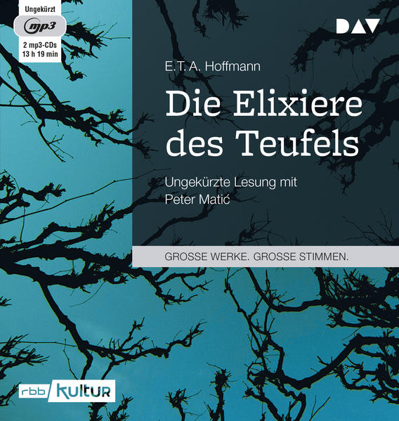 Produktbild: Die Elixiere des Teufels, 2 Audio-CD, 2 MP3 | E. T. A. Hoffmann