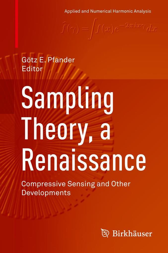 Produktbild: Sampling Theory, a Renaissance