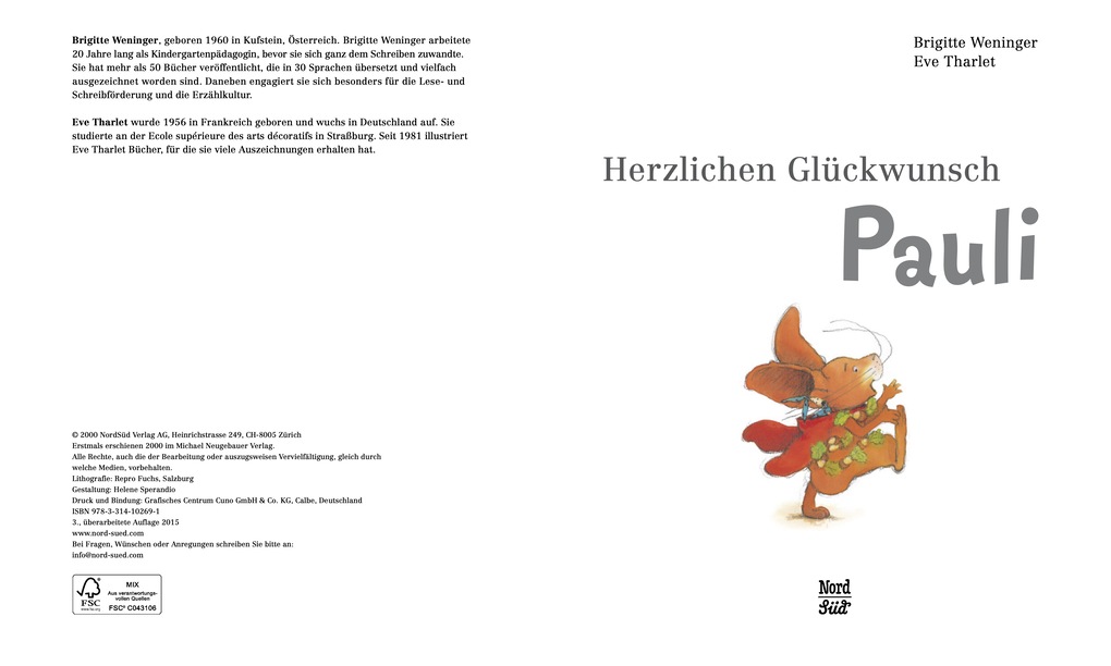 Weitere Ansicht: Herzlichen Glückwunsch, Pauli | Brigitte Weninger
