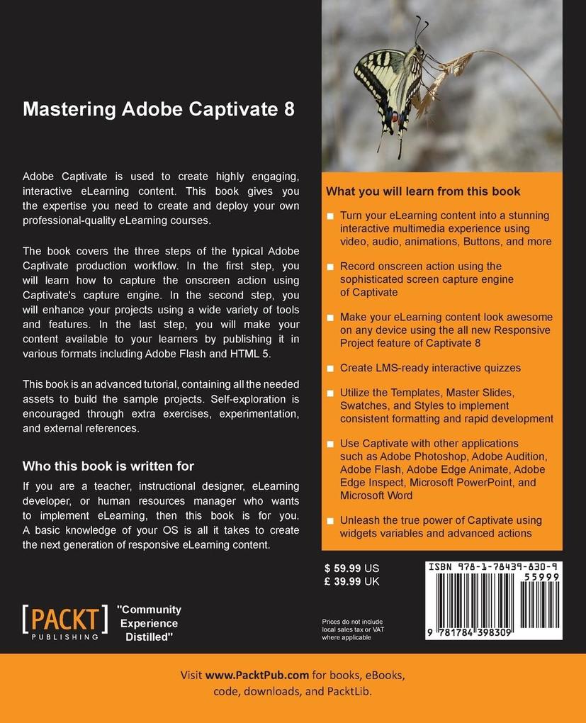 Weitere Ansicht: Mastering Adobe Captivate 8 | Damien Bruyndonckx