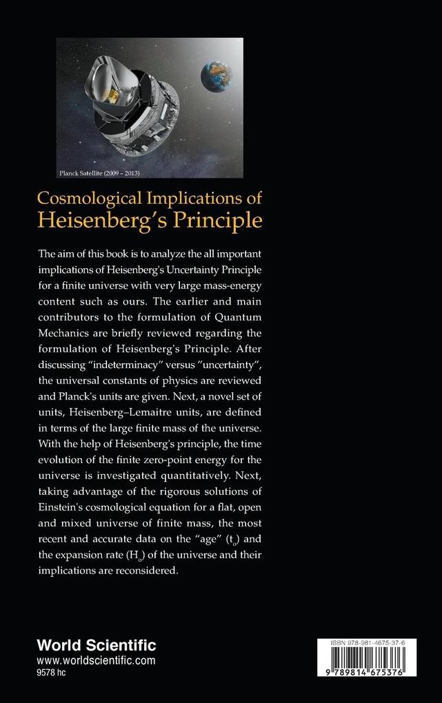 Weitere Ansicht: COSMOLOGICAL IMPLICATIONS OF HEISENBERG'S PRINCIPLE | Gonzalo Julio A