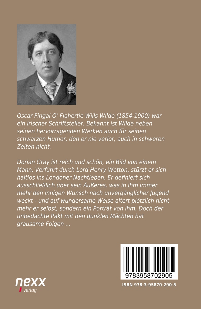 Weitere Ansicht: Das Bildnis des Dorian Gray | Oscar Wilde