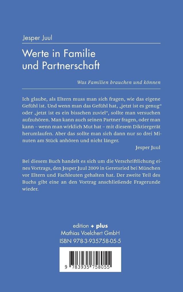 Weitere Ansicht: Werte in Familie und Partnerschaft | Jesper Juul