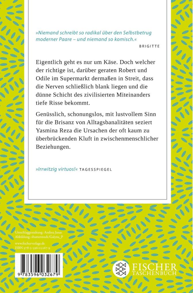 Weitere Ansicht: Glücklich die Glücklichen | Yasmina Reza