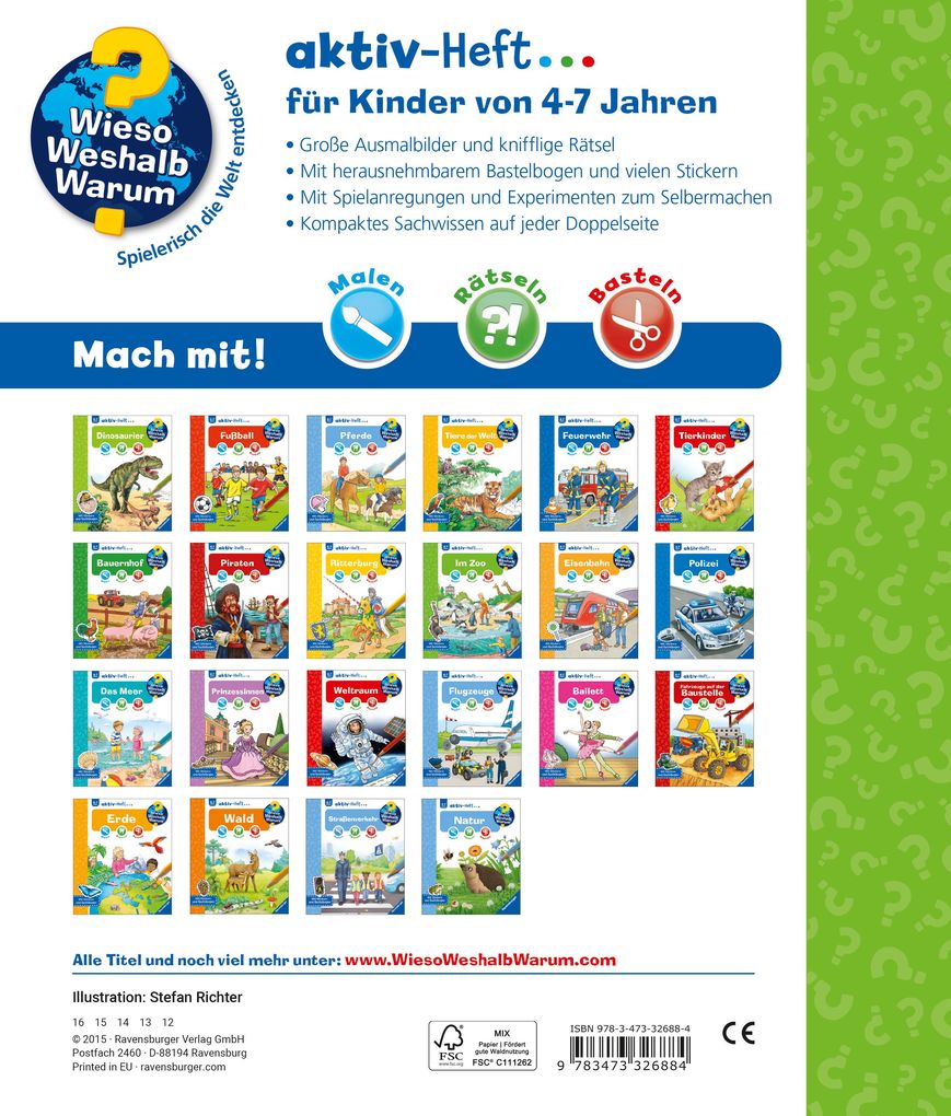 Weitere Ansicht: Wieso? Weshalb? Warum? aktiv-Heft: Im Zoo