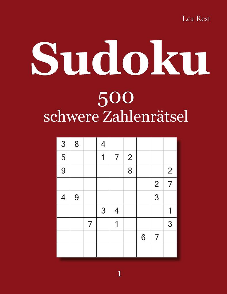Produktbild: Sudoku | Lea Rest