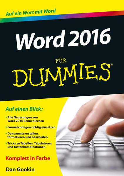 Produktbild: Word 2016 für Dummies | Dan Gookin