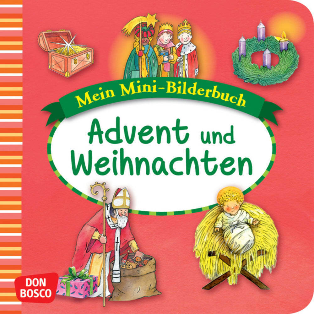 Produktbild: Advent und Weihnachten. Mini-Bilderbuch | Esther Hebert, Gesa Rensmann