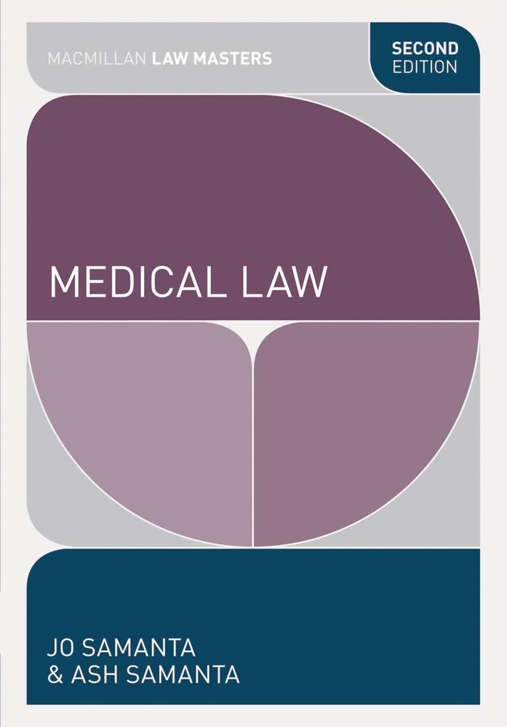 Produktbild: Medical Law | Ash Samanta, Jo Samanta