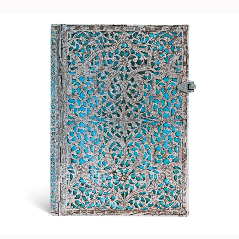 Produktbild: Notizbuch Paperblanks Maya Blue MIDI Lin