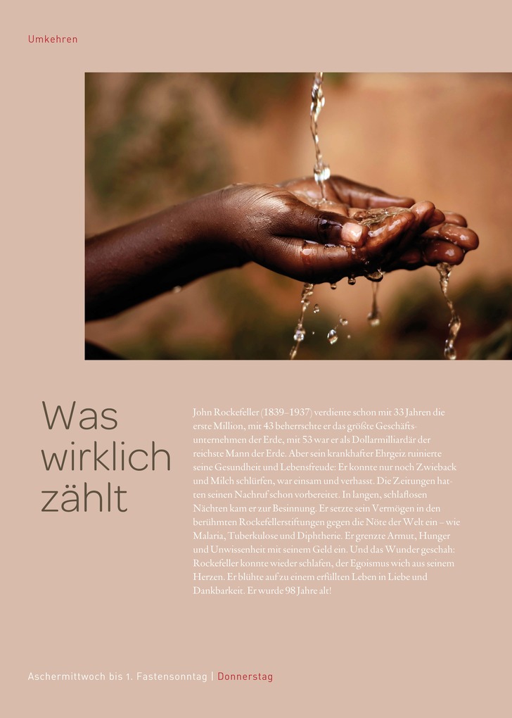 Weitere Ansicht: Fastenkalendergeschichten | Willi Hoffsümmer