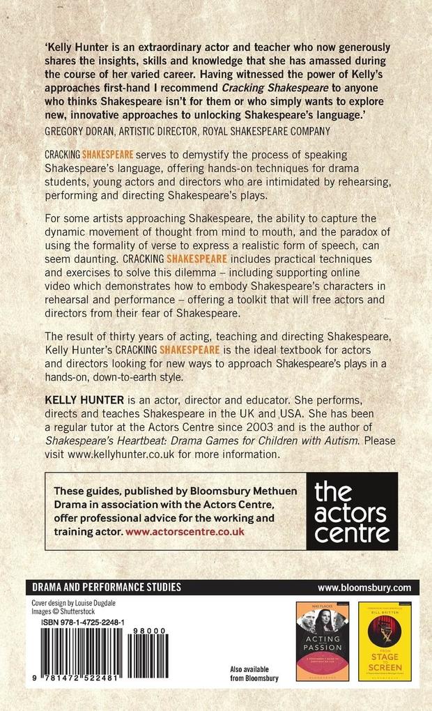 Weitere Ansicht: Cracking Shakespeare | Kelly Hunter