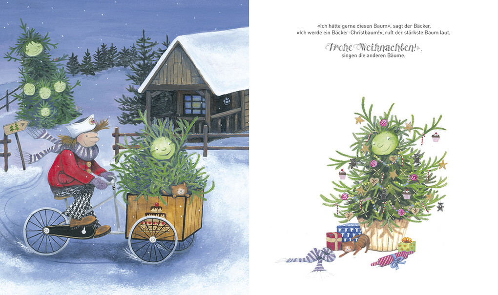 Weitere Ansicht: Der kleine Christbaum | Ruth Wielockx
