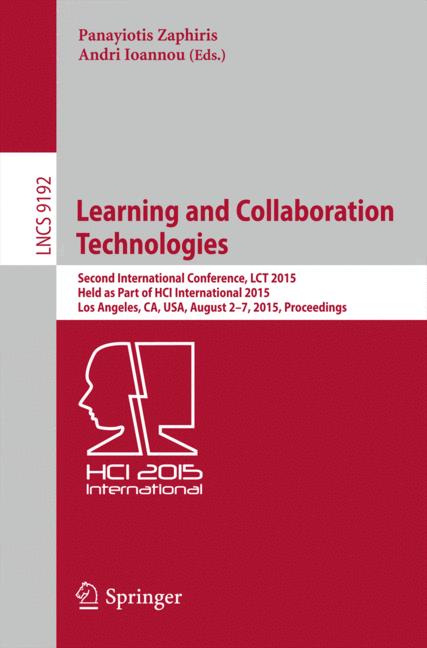Weitere Ansicht: Learning and Collaboration Technologies