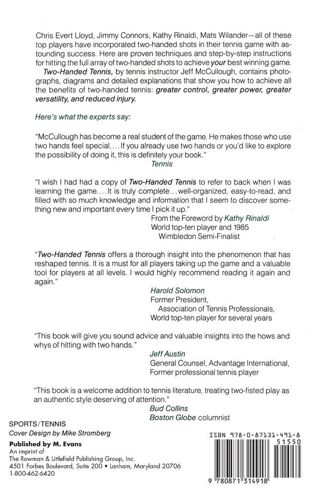 Weitere Ansicht: Two-Handed Tennis | Jeffrey F. McCullough