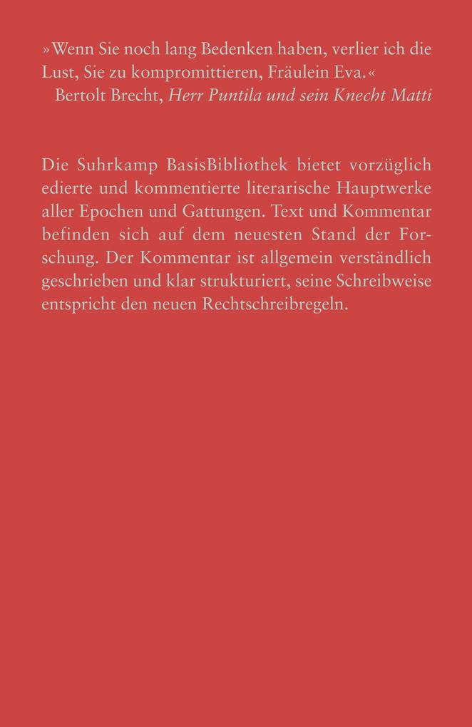 Weitere Ansicht: Herr Puntila und sein Knecht Matti | Bertolt Brecht