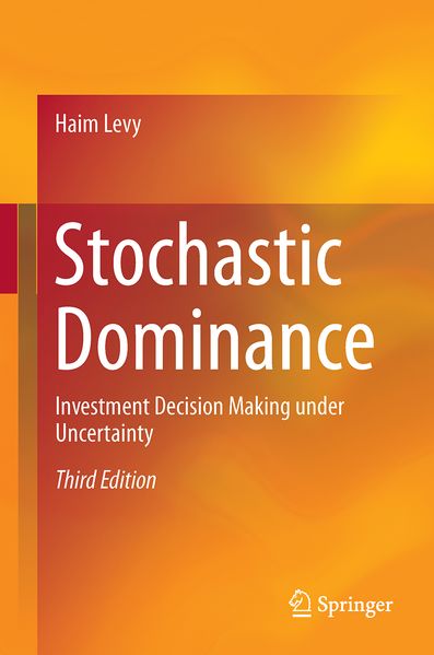 Produktbild: Stochastic Dominance | Haim Levy